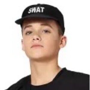 Spirit Halloween Boys SWAT Costume Hat